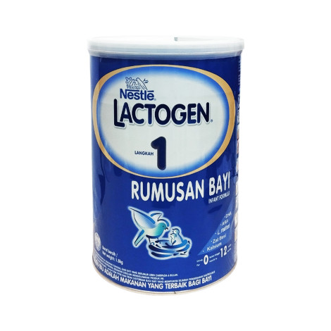 Nestle Lactogen Rumusan Bayi Infant Formula Step-1